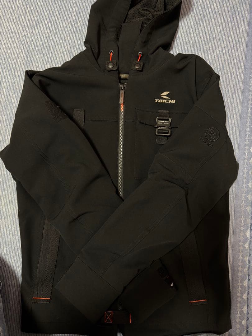 RSタイチ クイックドライパーカー　Lサイズ　ブラック