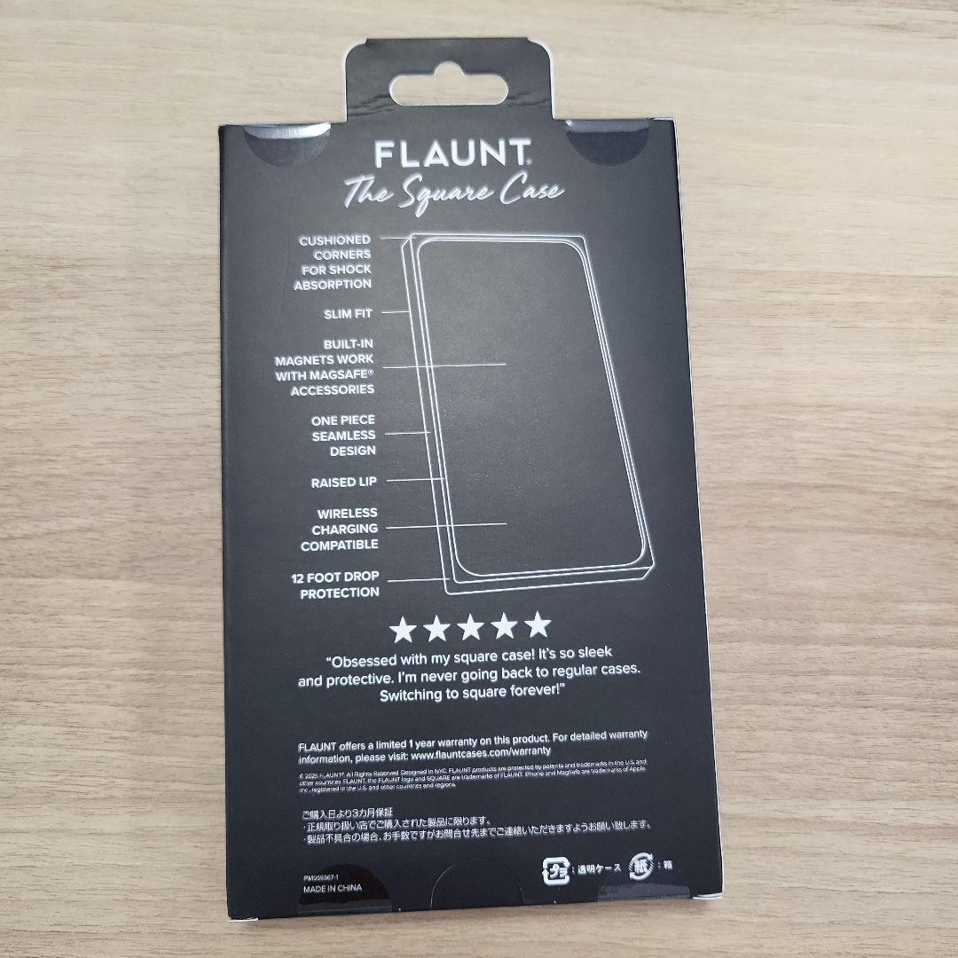 iPhone17ProMax FLAUNT（R）スクエアケース