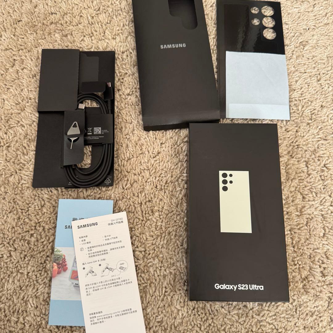 Samsung s23 ultra 香港盤　SIMフリー