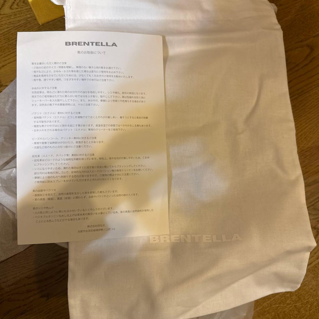 【数時間のみ使用】【BRENTELLA】AUDREY パンプス