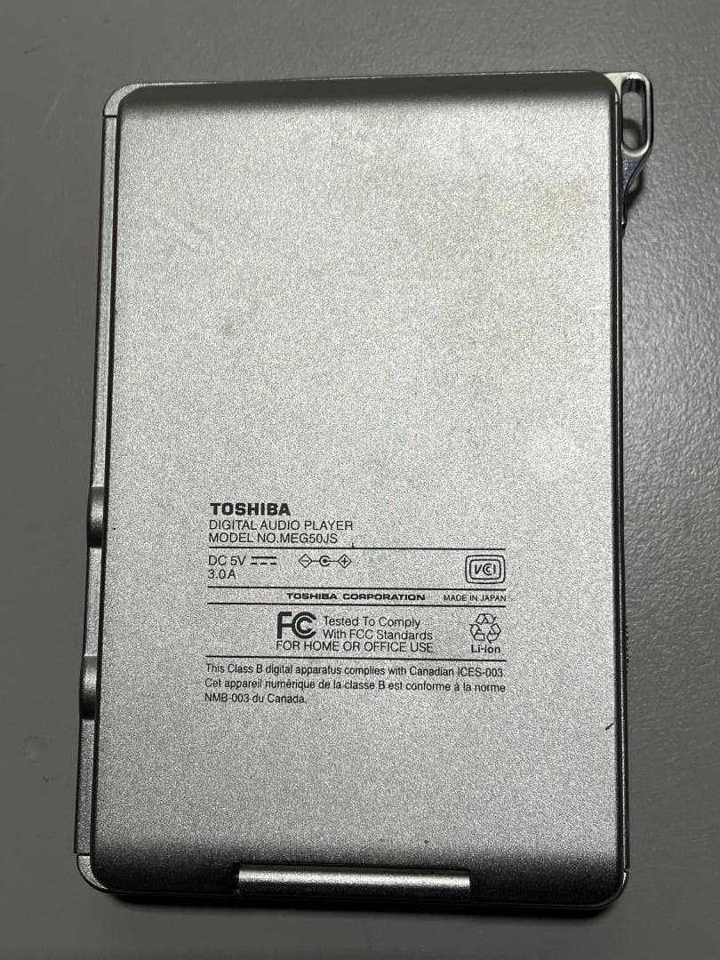 TOSHIBA GIGABEAT MEG50JS オーディオプレイヤー#517