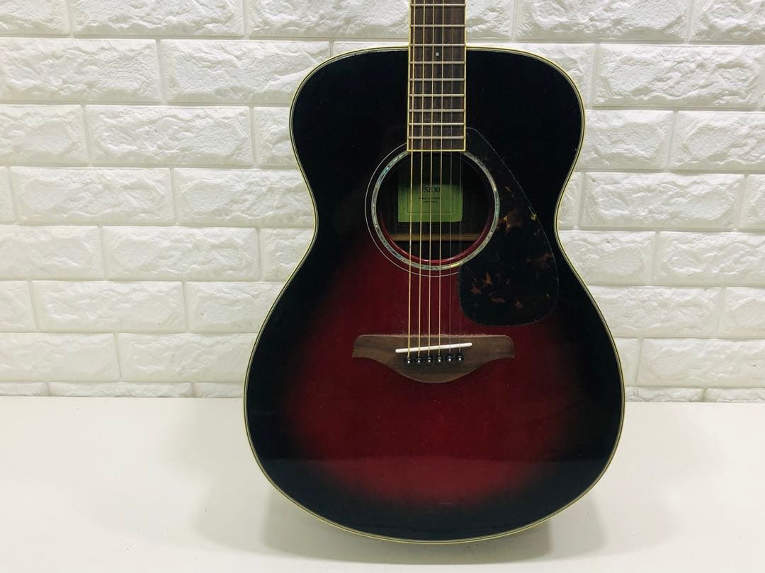 Yamaha アコースティックギター 6弦 レッドグラデーション