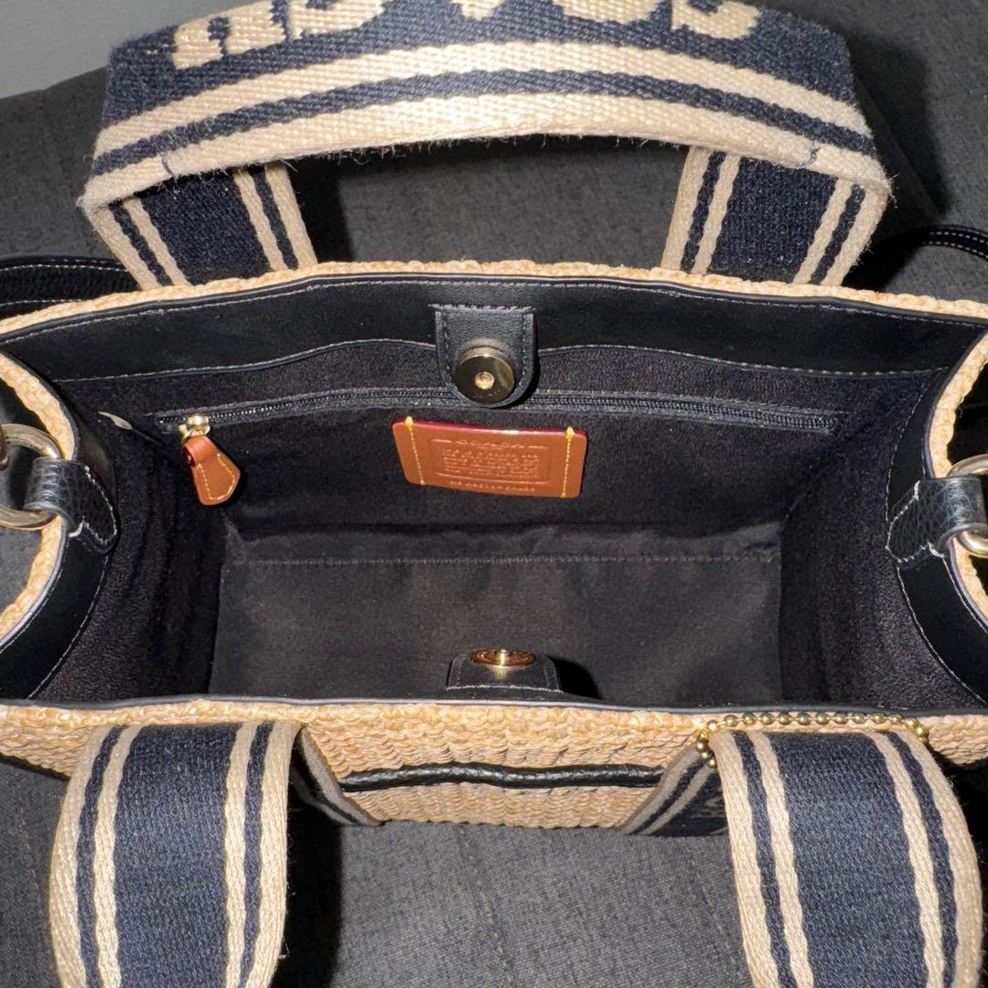 COACH スミス トートバッグ ショルダーバッグ カゴバッグ　ミニ