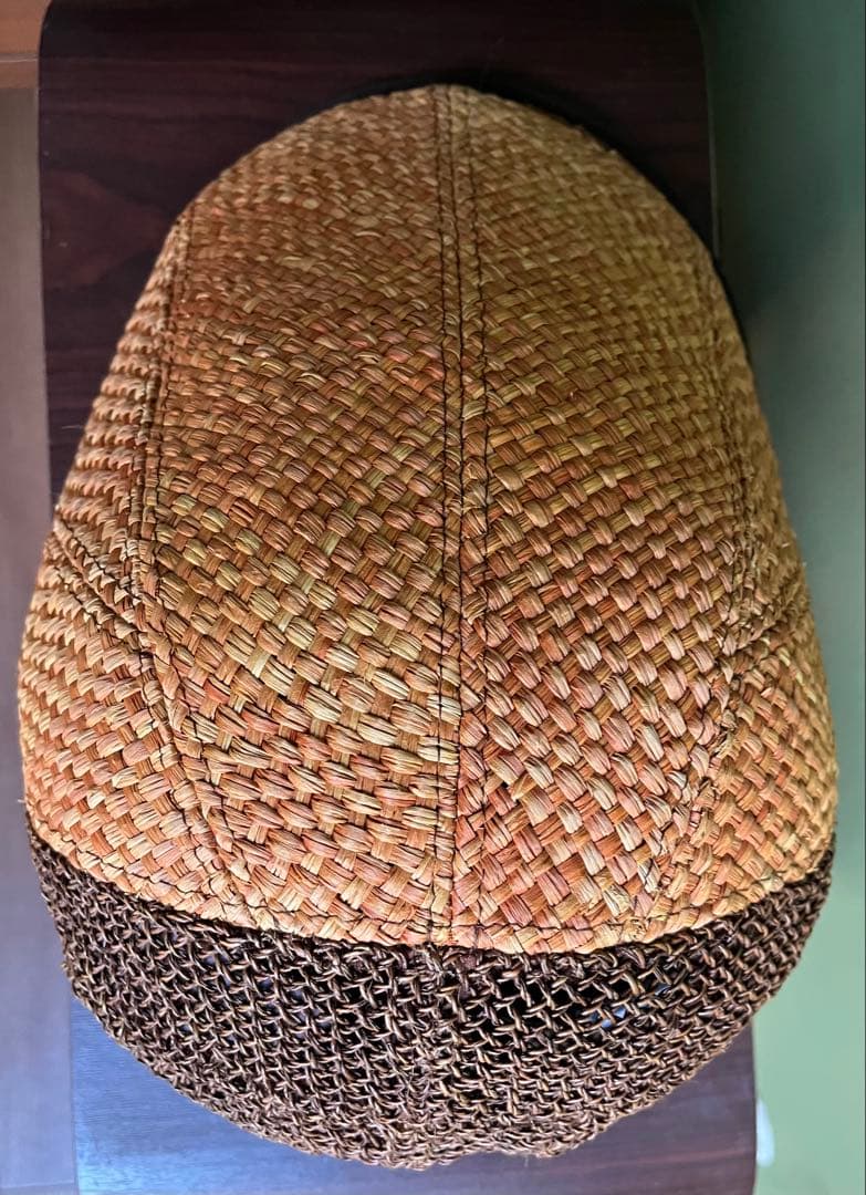 CA4LA メンズ ストローキャップ 60cm アジアンスタイル