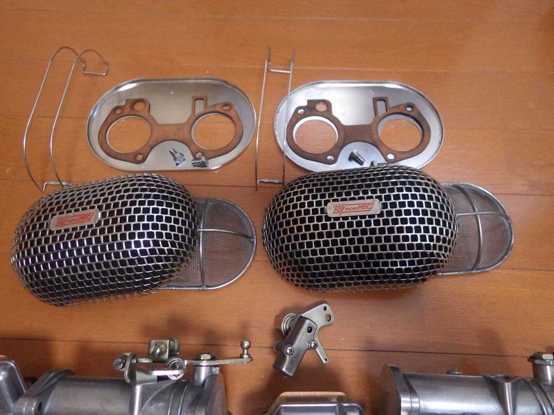 【当時物】トヨタ純正SOLEXソレックス40Φ２連4型+2TG用インマニ付