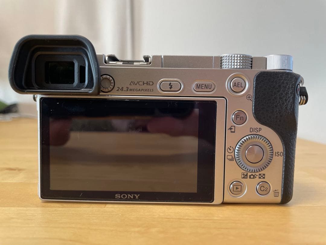 SONY α6000 シルバー 本体と付属品