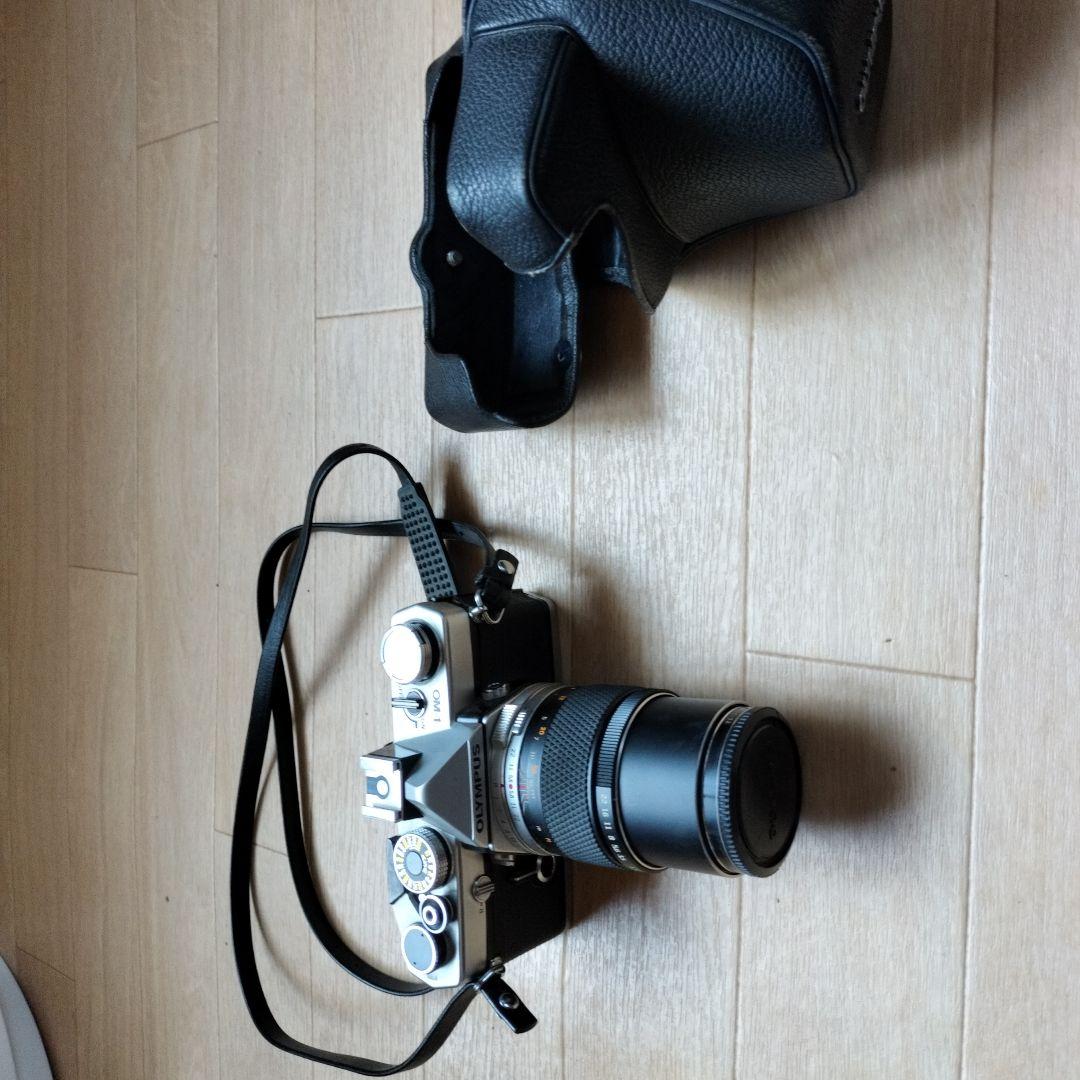 OLYMPUS OM-1 一眼レフカメラ49mm 135mmレンズ2本付き