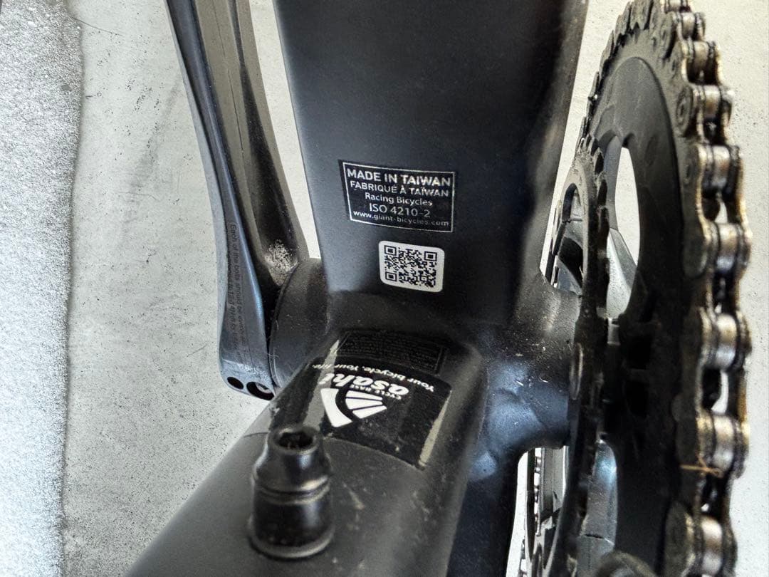 Giant TCR ロードバイク ブラック/レッド