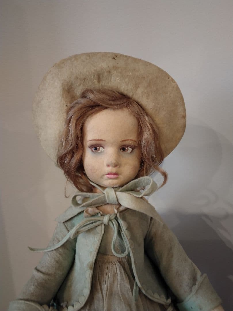 アンティーク レンチドール lenci doll　イタリア　トリノ製