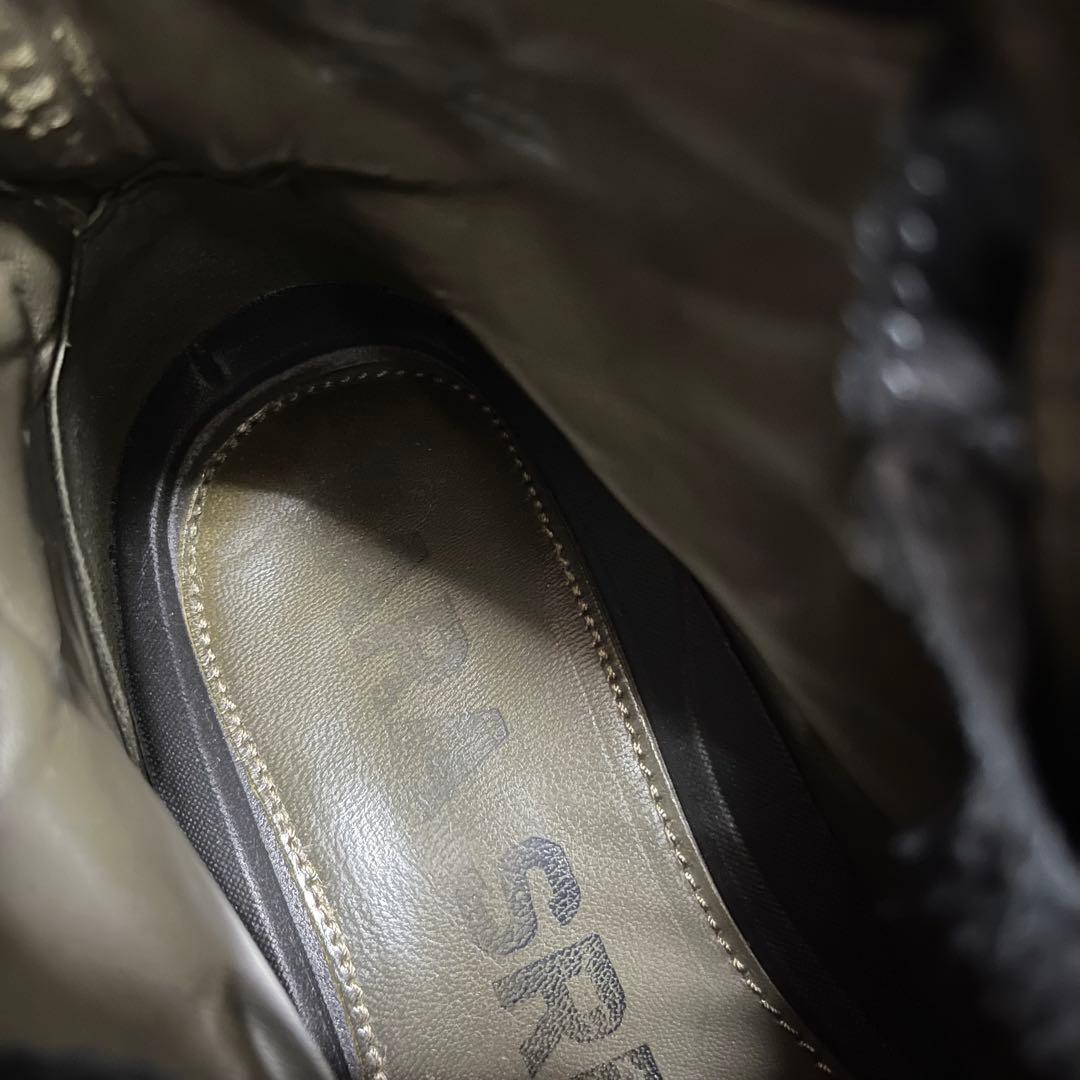 田中 野夫⭐️希少モデル⭐️ ザラサープラス コンバットブーツ 黒 レザー本革