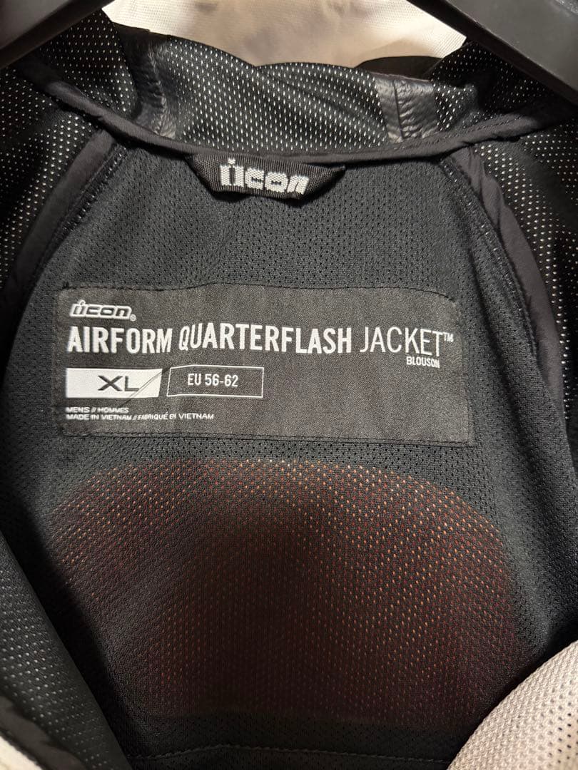 バイクウェア・装備 ICON AIRFORM QUARTERFLASH JACKET XL