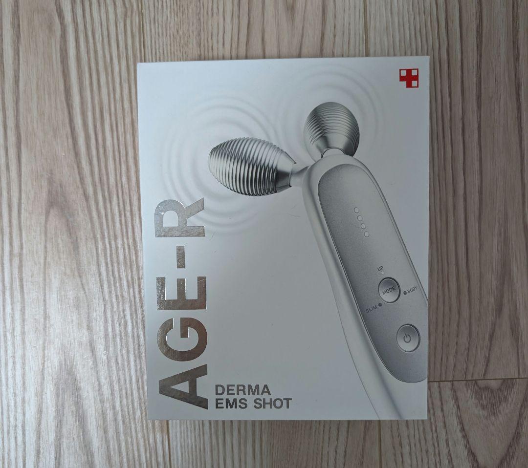 メディキューブ AGE-R EMSダーマショット 美顔器 充電ケーブル付き