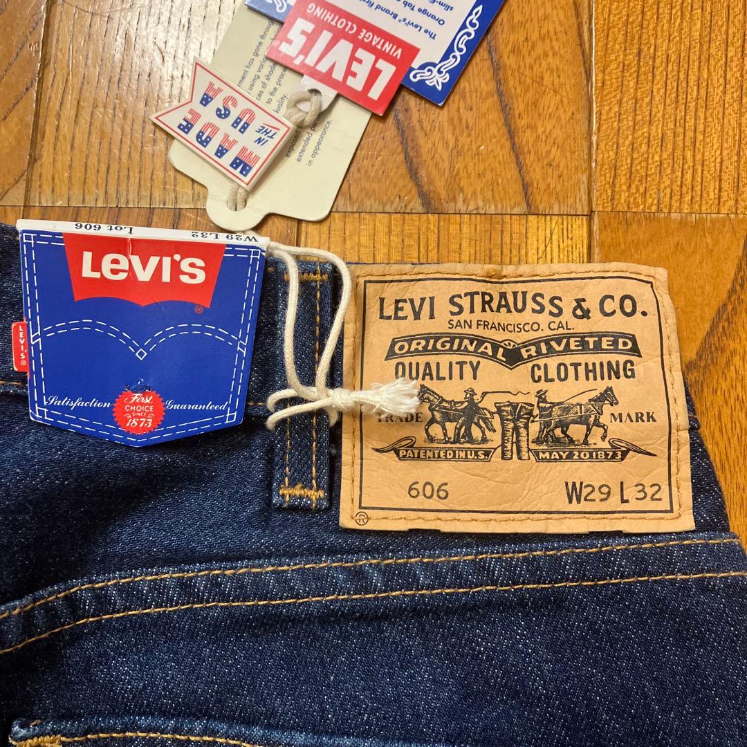 LEVI'S VINTAGE CLOTHING 606 未使用品