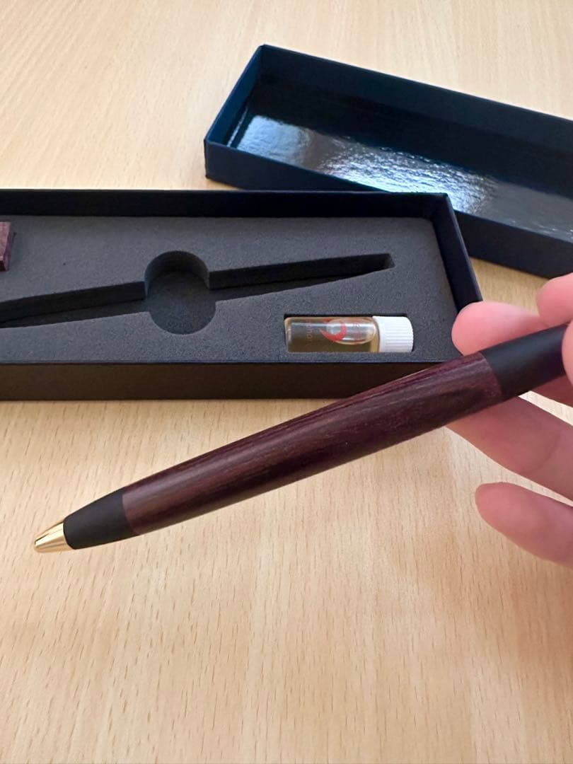 【超特価】野原工芸 キングウッドボールペン