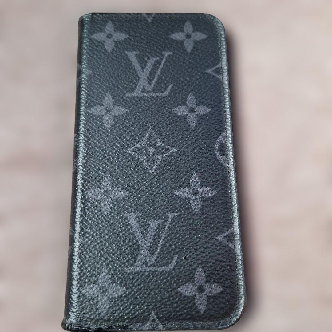 Louis Vuitton 手帳型ケース ブラック iPhone10 XS用