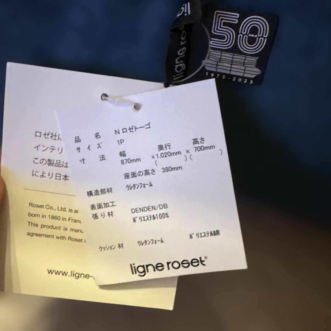 【保証書付き】ligne roset 1人掛けソファ 50周年記念モデル