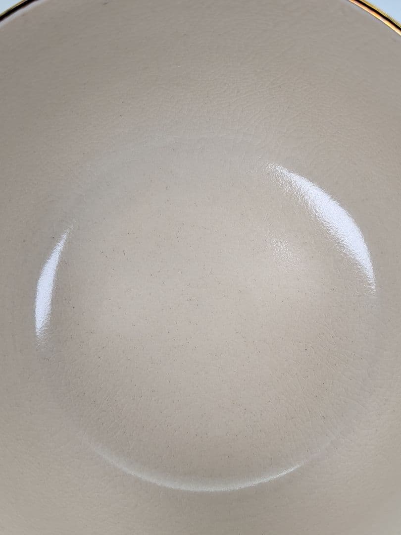 九谷焼 青粒鉄仙茶盌 合箱 抹茶碗 抹茶茶碗 茶道具 茶器 食器 在銘 釉薬