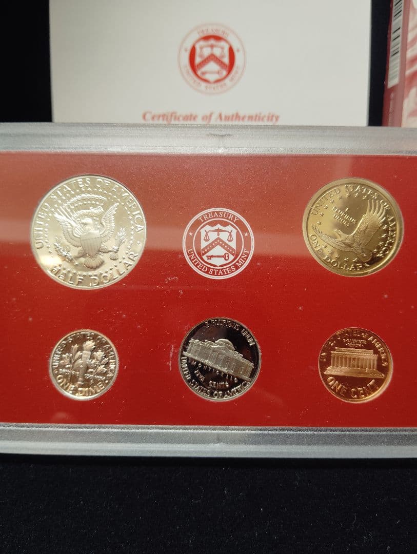 2002年 アメリカ 50州記念銀貨 シルバープルーフセット