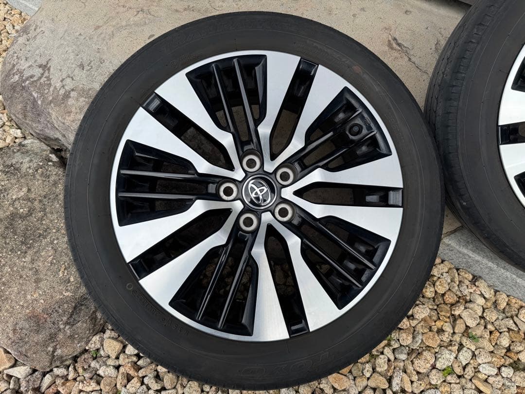 30アルファード18インチ純正ホイールセット