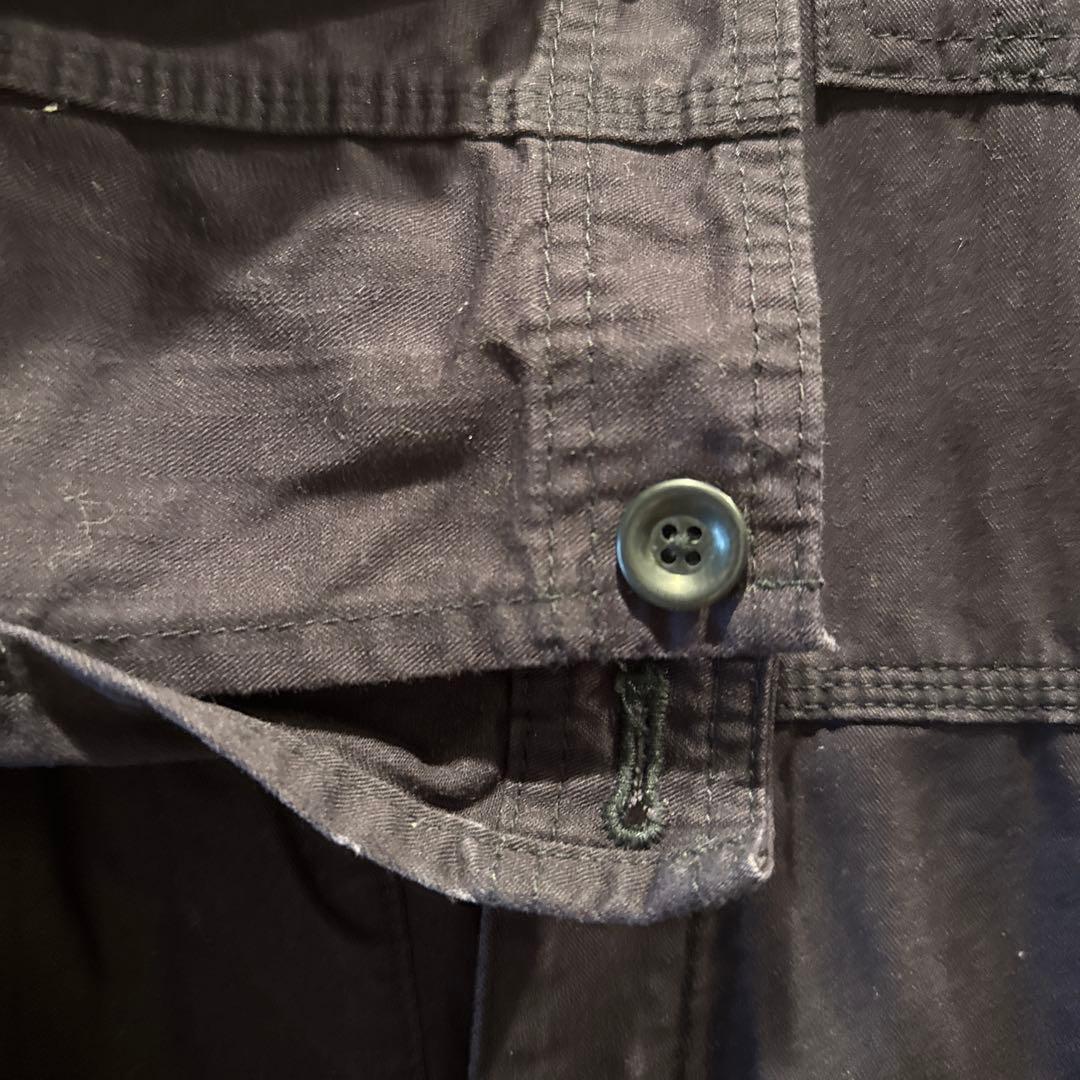 TOUJOURS オーバーオール　コットン　ネイビー（濃紺）