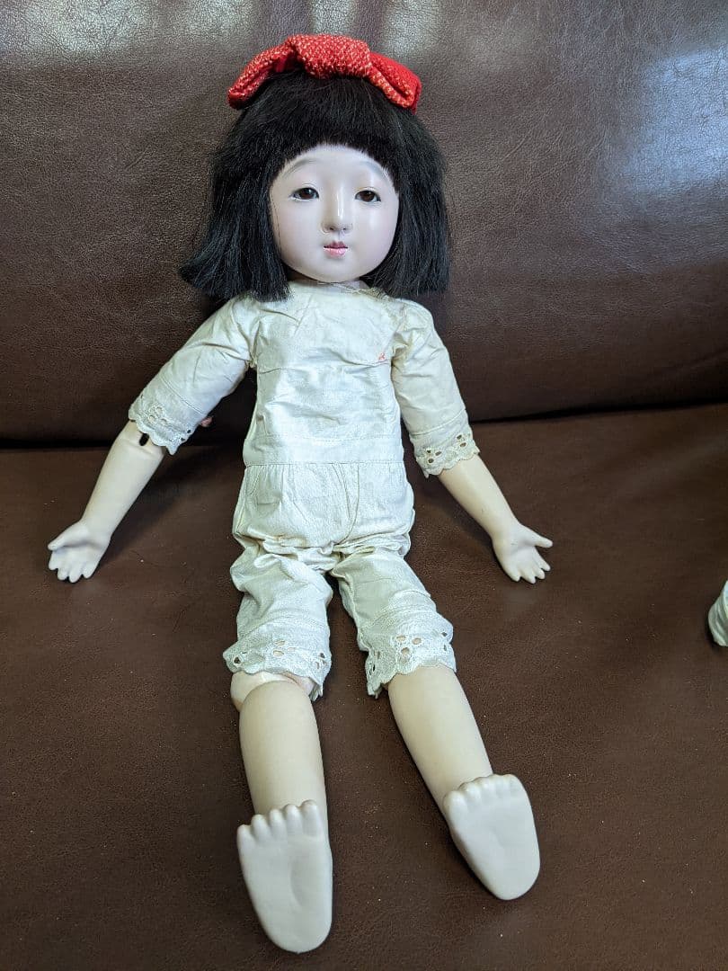 樫村瑞観　自由人形　麗しのお嬢様　鳴きます！　検)市松人形・アンティークドール
