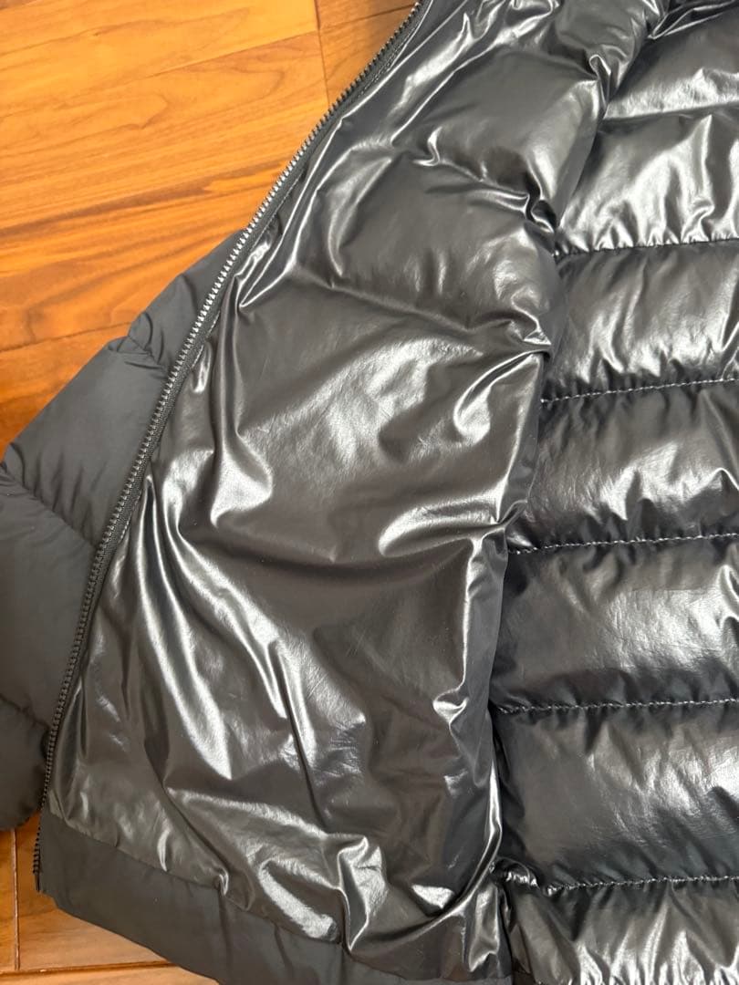 【美品】モンクレール　ダウンジャケット　カーデーレ　ブラック