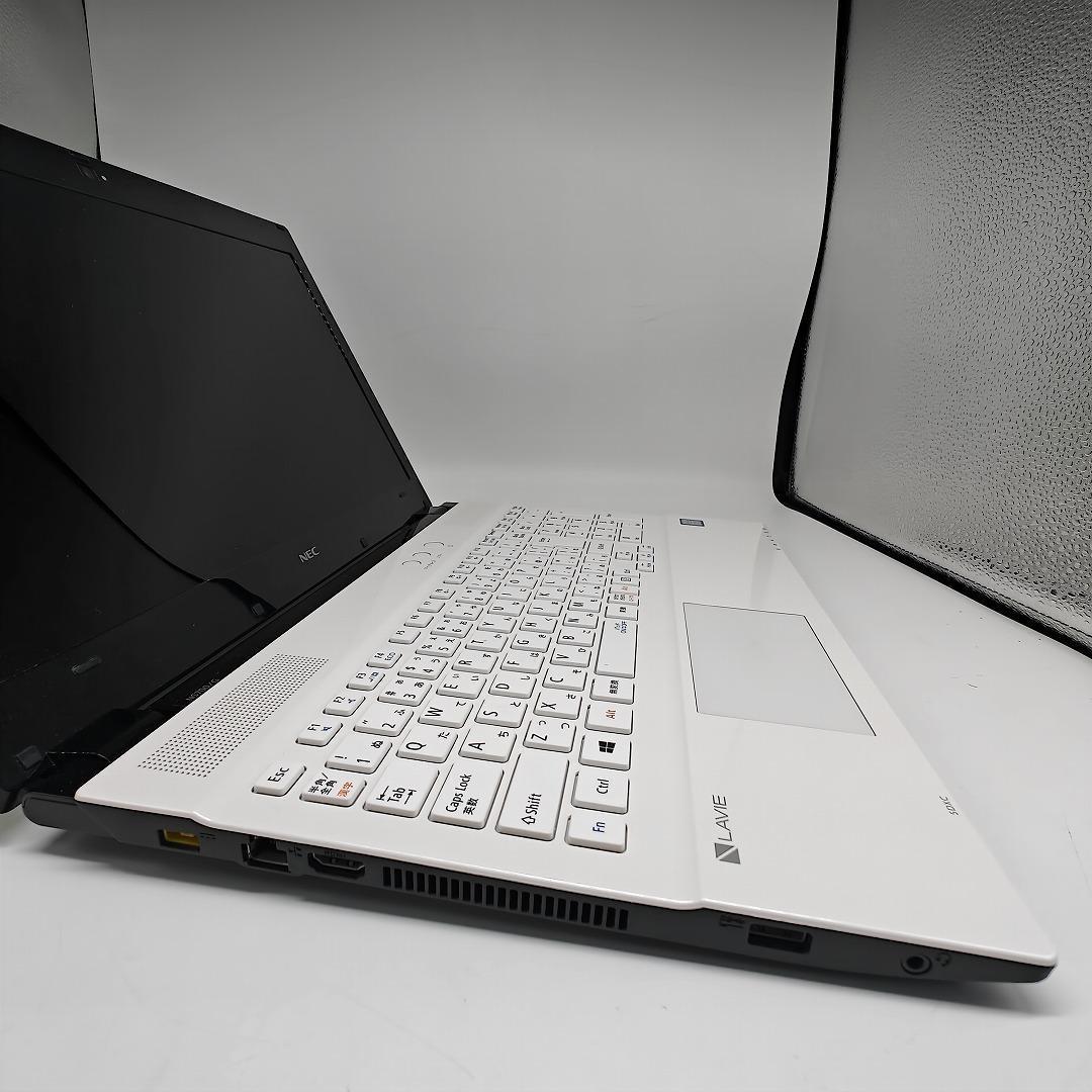 【NEC】NS700 高性能i7 SSD256GB 16GB ホワイトノートPC