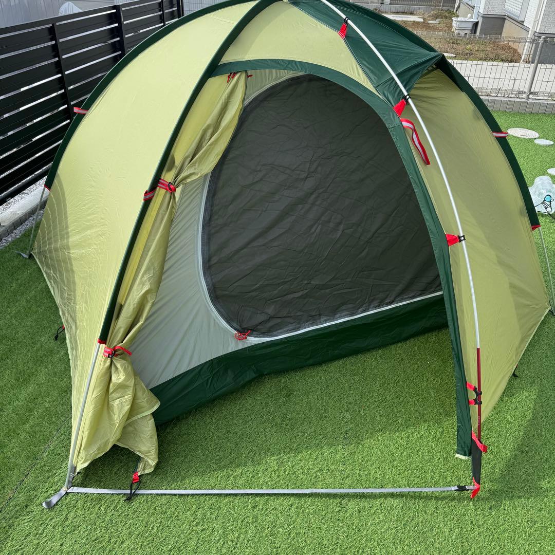 廃盤品　テンマクデザイン グランドハット2 DACポール　グリーン