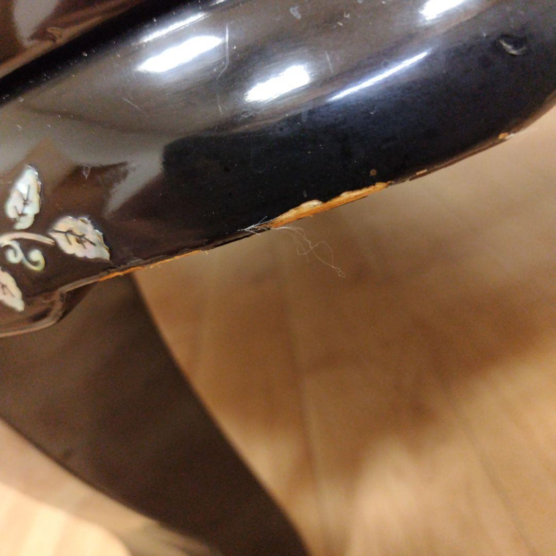 螺鈿テーブル　ローテーブル　座卓　円卓螺鈿　ラデン　高級　李朝家具