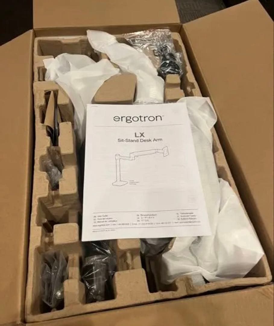 ERGO TRON LX 昇降式デスクマウントLCDアーム