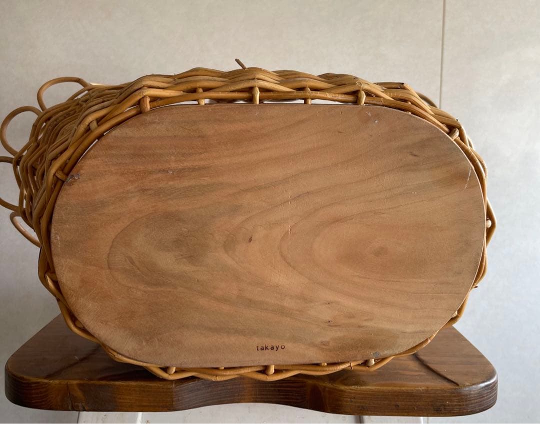 takayokatayama さん　オーバル型かごバッグ