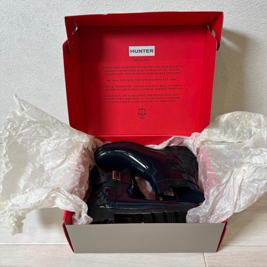 Hunter レインシューズ(ネイビー)