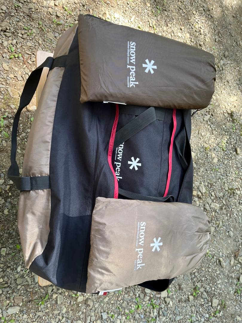 スノーピーク リビングシェルロング　中古セット