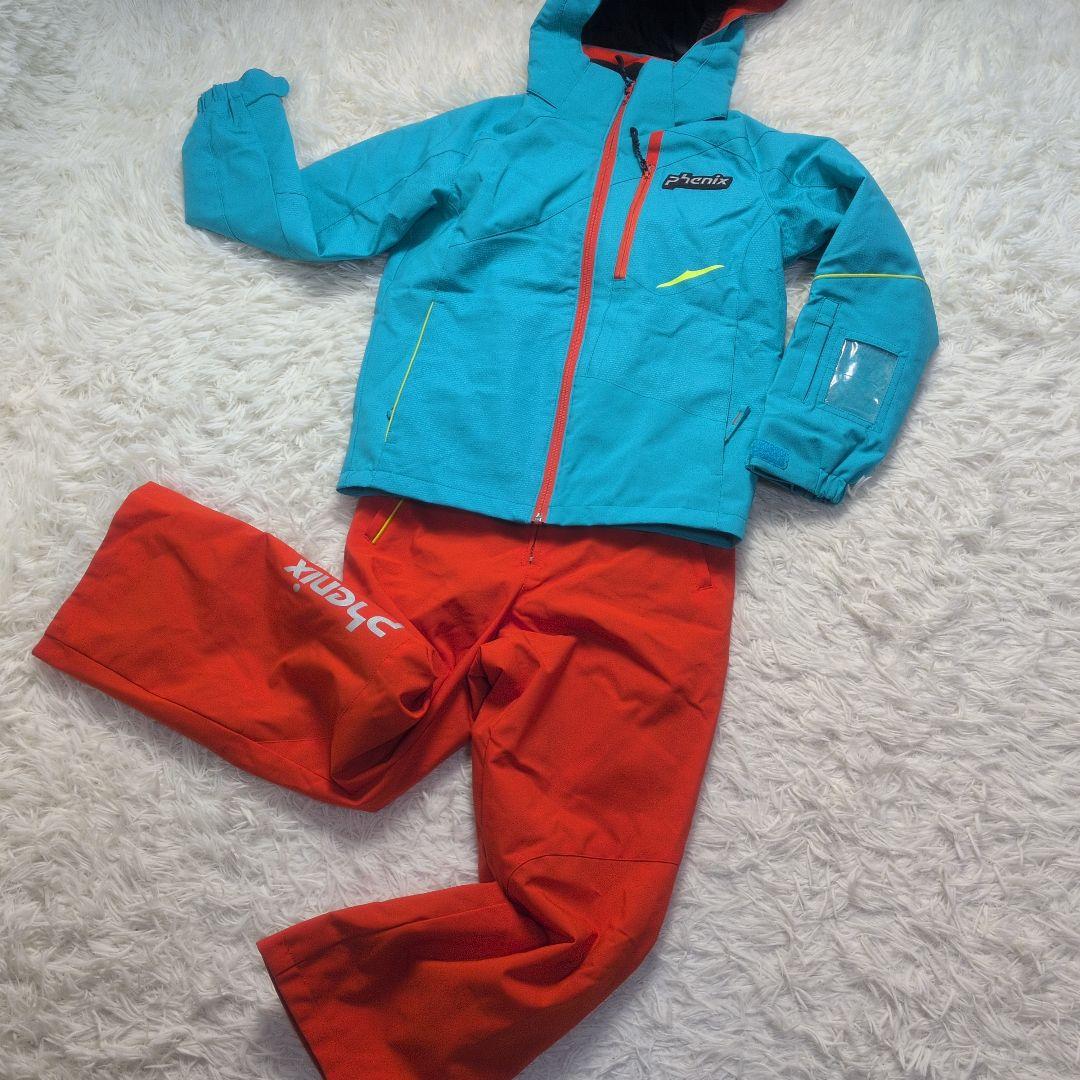 【美品✨PHENIX✨130cm】スキー スノー スノボ ウェア セットアップ