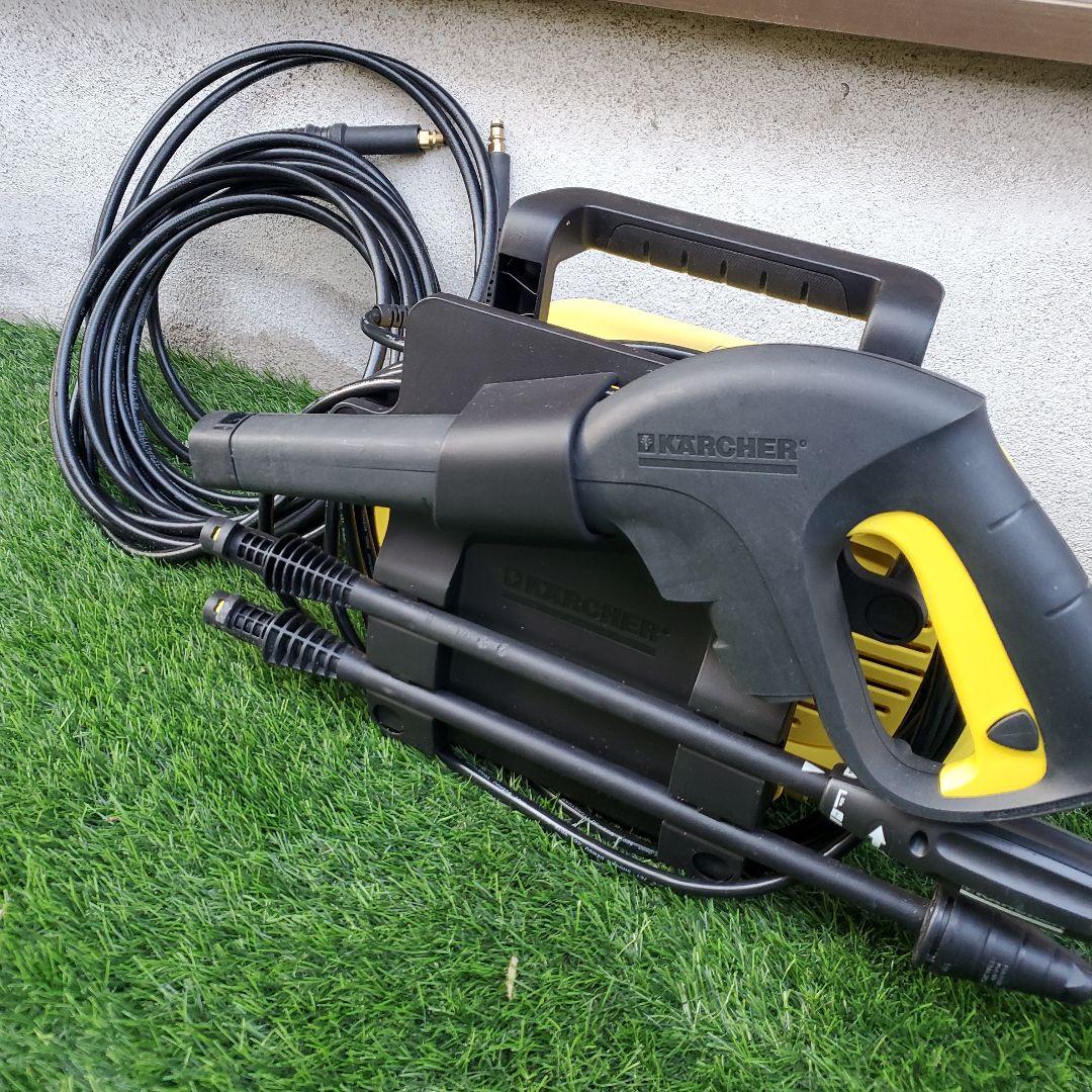 KARCHER 高圧洗浄機 JTK 38 本体　付属品画像確認
