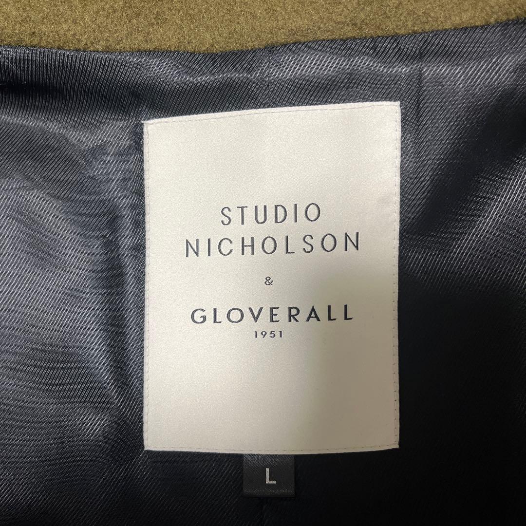 【STUDIO NICHOLSON×GLOVERALL】フーデッドコート L