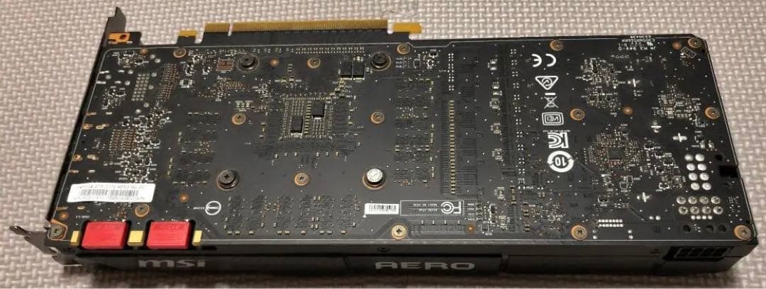 MSI GTX 1070 AERO 8G OC + 2way SLI ブリッジ