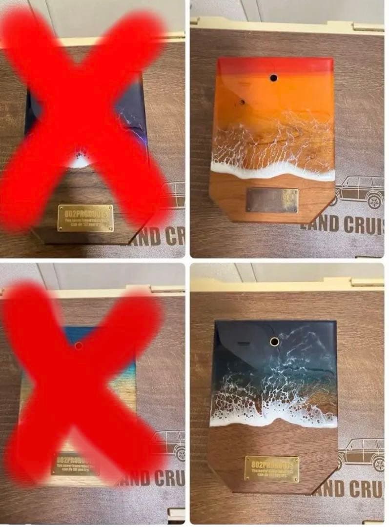 黒波レジンランタンスタンド ウォールナット 802PRODUCTS