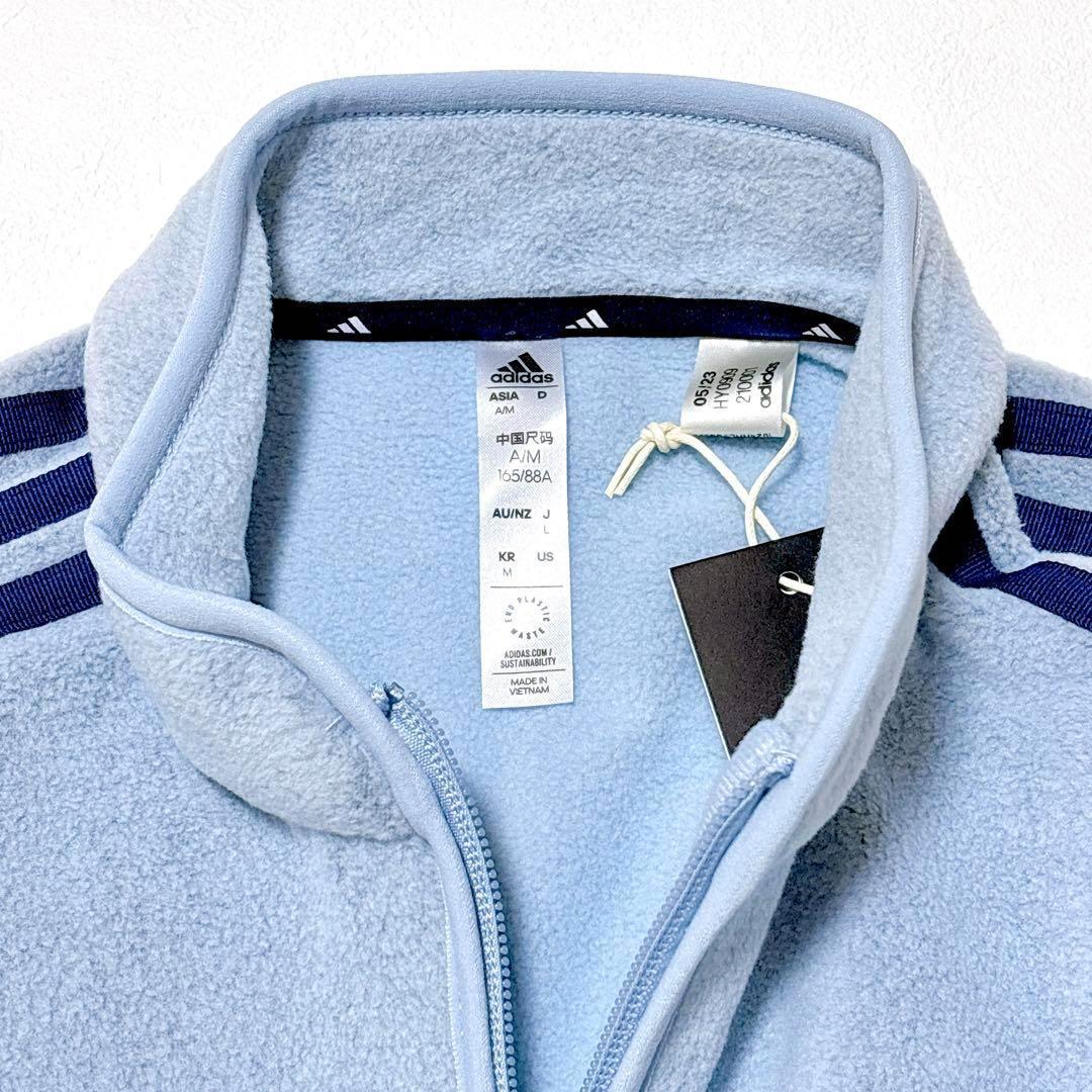 【新品】adidas アディダス　ゴルフウェア　セットアップ　レディースL 青