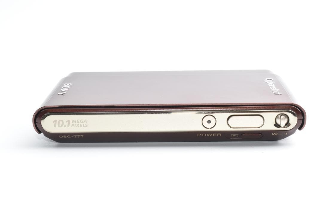【元箱付き】ソニー SONY Cyber-shot DSC-T77 ブラウン