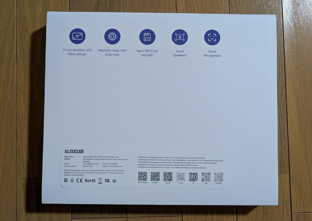 【傷無し美品】11インチ ALLDOCUBE iPlay60 Pro