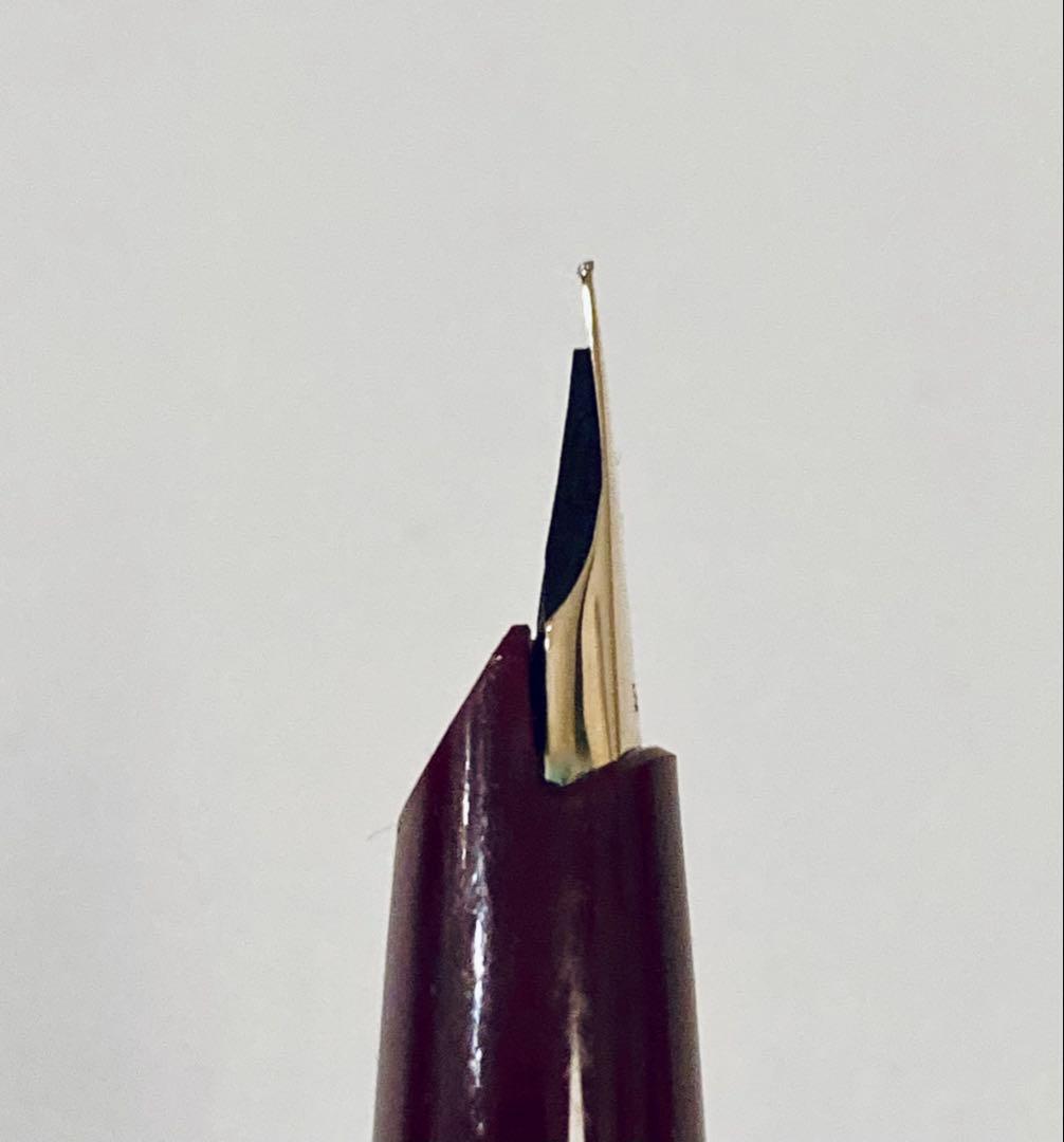 ペン先14K◆モンブラン高級万年筆 MONTBLANC 1970s ボルドー