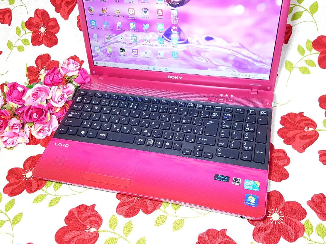 Win11/新品SSD256G/メモリ8GB/ピンク色/VAIO/Core-i5