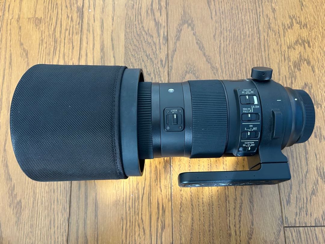 SIGMA 150-600mm F5-6.3 sports ×1.4テレコン付き