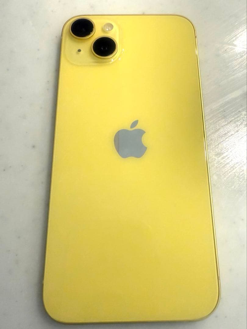 超美品！！iPhone 14 Plus イエロー 256 GB SIMフリー