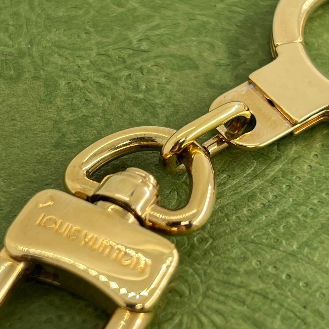 ルイヴィトン アノクレ ゴールド キーホルダー 04-127.66