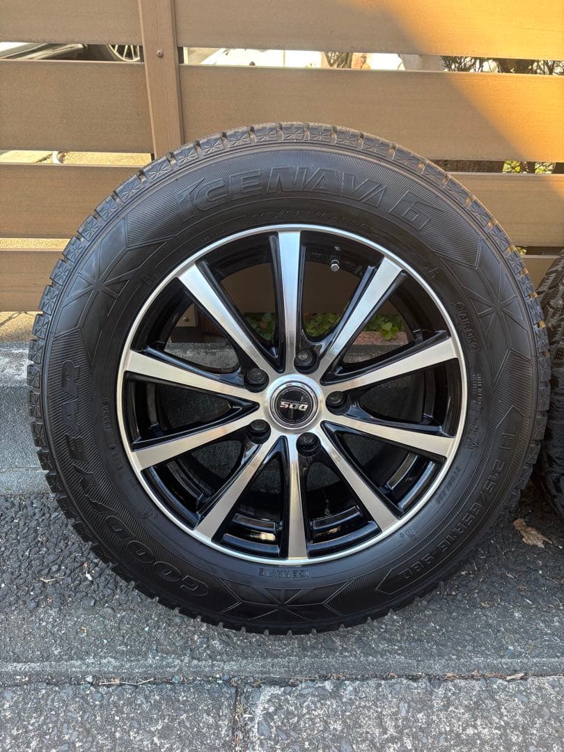 スタッドレスタイヤ16インチ ホイール4本セット