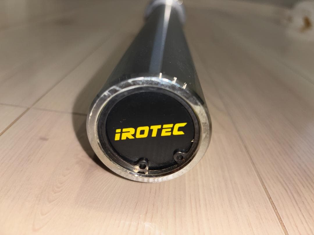 iROTEC オリンピックバーベルシャフト 径50mm 長さ220cm シルバー