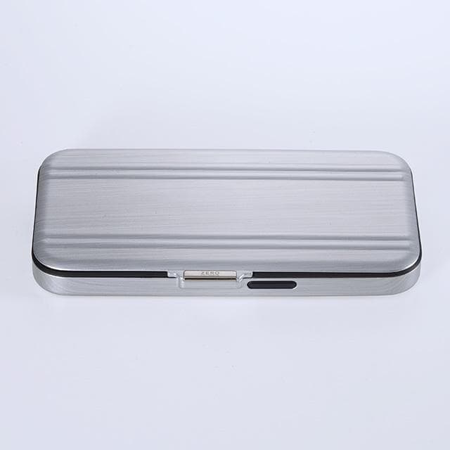 在庫少★iPhone15 Pro ゼロハリバートン 手帳型★シルバー