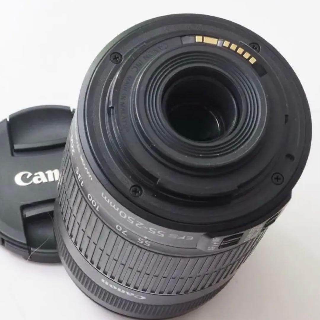 【美品】スマホへ転送も可 一眼で自撮りOK キャノンKissX5ダブルレンズ